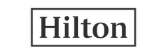 Logo van Hilton, klant van Work Division